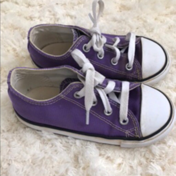 purple chuck taylors for toddlers